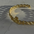 Caillí Claddagh Arm Cuff 14k Gold